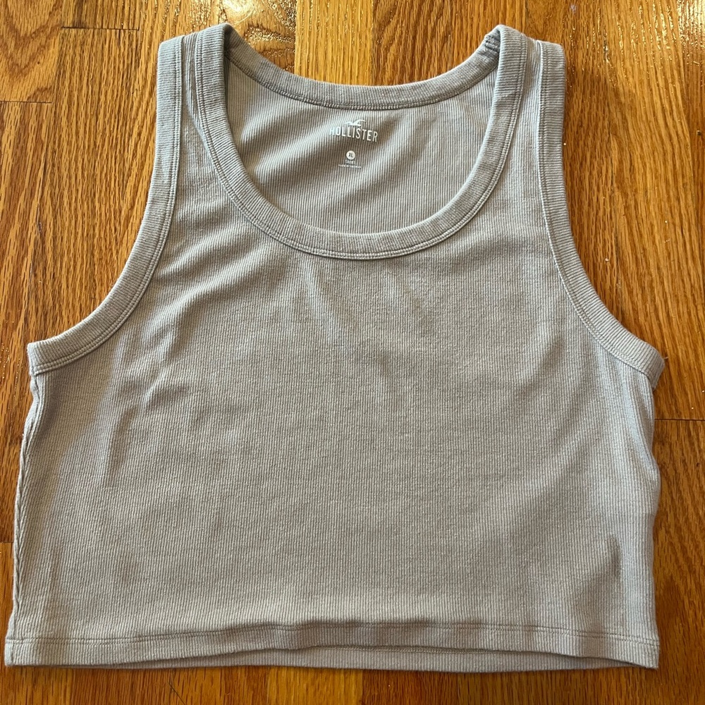 Hollister Women's Tan Tank Top